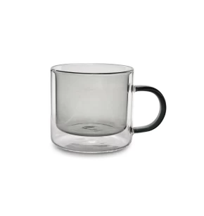 Σετ 2 Κούπες ONA Liv 704118 Double Wall 27cl – Minimal Grey