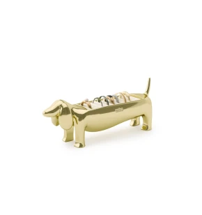 Umbra Dachsie Διακοσμητική Βάση για Δαχτυλίδια Dog, 299245-104 - Brass