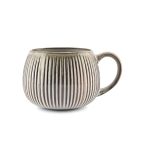 Salt&Pepper 801074 Κούπα Arto Line 400ml - Stoneware Beige/Brown