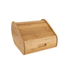 5five 209236 Ψωμιέρα Bamboo με Συρόμενο Άνοιγμα & Συρτάρι 30,4x33x21,6 εκ.
