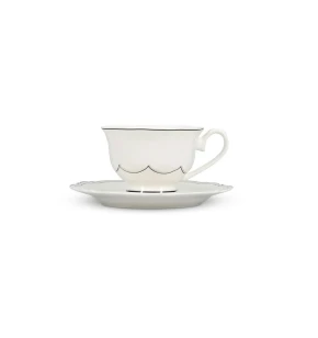 Salt&Pepper 856236 Σετ 2 Φλιτζάνια & Πιατάκια Odette 190ml - New Bone China