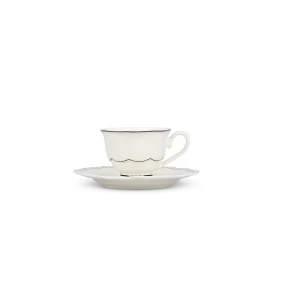 Salt&Pepper 856235 Σετ 2 Φλιτζάνια Espresso Odette 80ml - New Bone China