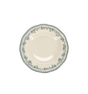 Salt&Pepper 803352 Πιάτο Βαθύ Cyril 23cm - Green Floral Porcelain