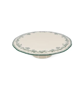 Salt&Pepper 803364 Βάση για Κέικ Cyril 32,5cm - Green Floral Porcelain