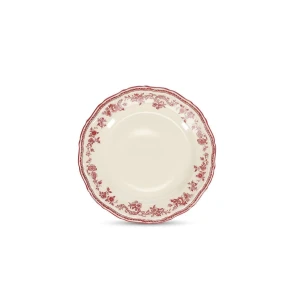Salt&Pepper 803370 Πιάτο Φρούτου Cyril 21,5cm - Burgundy Floral Porcelain