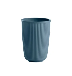 DAY Σετ 4 Ποτήρια Ριγέ Μπλε Πετρόλ 300ml 104131