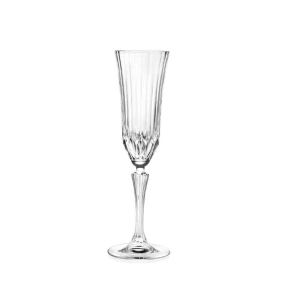 Σετ 6 Κρυστάλλινα Ποτήρια Σαμπάνιας RCR Adagio Flute 180ml - Made in Italy