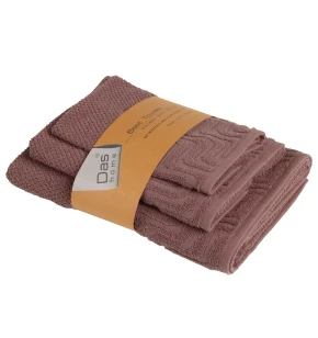 DAS HOME ΣΕΤ ΠΕΤΣΕΤΕΣ 3ΤΕΜΑΧΙΩΝ BEST 0879 DARK NUDE