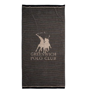 GREENWICH POLO CLUB ΠΕΤΣΕΤΑ ΘΑΛΑΣΣΗΣ 90Χ180 ESSENTIAL 5235 BLACK