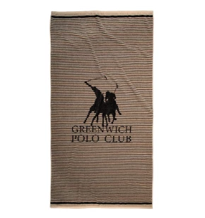 GREENWICH POLO CLUB ΠΕΤΣΕΤΑ ΘΑΛΑΣΣΗΣ 90Χ180 ESSENTIAL 5236 TAUPE