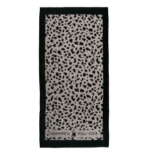 GREENWICH POLO CLUB ΠΕΤΣΕΤΑ ΘΑΛΑΣΣΗΣ 90Χ180 ESSENTIAL 5237 BLACK, TAUPE