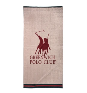 GREENWICH POLO CLUB ΠΕΤΣΕΤΑ ΘΑΛΑΣΣΗΣ 90Χ180 ESSENTIAL 5225 RED, TAUPE