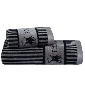 GREENWICH POLO CLUB ΠΕΤΣΕΤΑ ΜΠΑΝΙΟΥ 80Χ150 LOFT 4143 DARK GREY