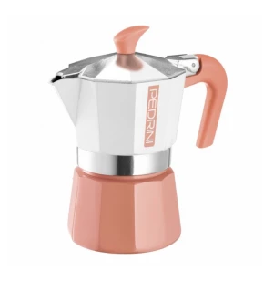 Καφετιέρα / Μπρίκι Espresso 6 φλ. Pedrini MyMoka 02CF169 - Πορτοκαλί / Σομόν