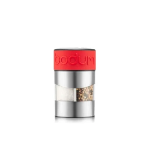 Bodum Twin 11002-04 Μύλος Αλατιού & Πιπεριού 2-σε-1 - Red