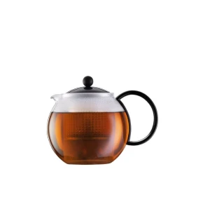 Bodum Assam 1844-01 Γυάλινη Τσαγιέρα με Φίλτρο Πρέσας - 1.0L