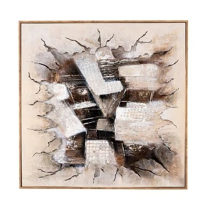 Πίνακας Ζωγραφικής με Κορνίζα 60x60 εκ. Zen Collection 53092