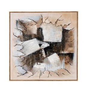 Πίνακας Ζωγραφικής με Κορνίζα 60x60 εκ. Zen Collection 53093