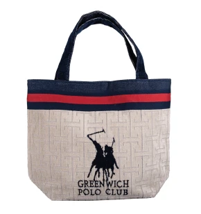 GREENWICH POLO CLUB ΤΣΑΝΤΑ ΘΑΛΑΣΣΗΣ 55Χ40 ESSENTIAL 5226 BLUE, TAUPE