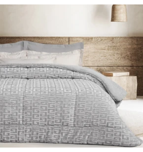 DAS HOME ΚΟΥΒΕΡΤΟΠΑΠΛΩΜΑ SHERPA ΥΠΕΡΔΙΠΛΟ 1392 GREY