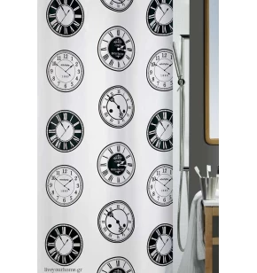 Υφασμάτινη κουρτίνα μπάνιου Bath & More Time 1017073