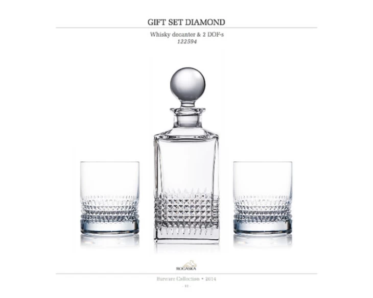 Set-krystallini-karafa-2-potiria-oyiski-Rogaska-Diamond