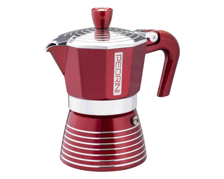 Kafetiera-mpriki-espresso-3-flitzanion-Pedrini-Elegance-Red