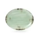 Πιατέλα οβάλ πορσελάνη 38 εκ. Cryspo Trio Country Green 