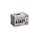 Σετ 6 γυάλινα βαζάκια μπαχαρικών 80-ml 5Five 15123, συσκευασία.