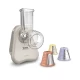 Tefal Fresh Express DN853BE0 ηλεκτρικός τρίφτης λαχανικών 150W με 3 κώνους και σύστημα direct serve