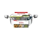 Ανοξείδωτη σωτέζα Tefal Emotion 26εκ με γυάλινο καπάκι, συσκευασία.