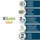 Guardini XBake σειρά bakeware με υψηλή αντικολλητική απόδοση, 2 αντικολλητικές στρώσεις, αντοχή στις γρατζουνιές και 2 χρόνια εγγύηση