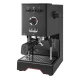 Gaggia Classic Up Black manual espresso machine με μανόμετρο και οθόνη TFT.