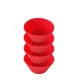 Guardini σετ 4 φορμάκια σιλικόνης για muffin 7 x 3,2 εκ. 69107AIR Made in Italy
