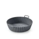 Καλάθι σιλικόνης Metaltex Ø20 εκ. για air fryer σε γκρι χρώμα