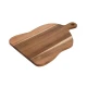 Ξύλινη επιφάνεια κοπής Organik από ακακία 45x30cm της 5five με λαβή.