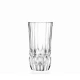 Ψηλά κρυστάλλινα ποτήρια σωλήνας RCR Adagio 400ml για cocktail και αναψυκτικά, με γραμμικά σκαλίσματα, σετ 6 τεμαχίων.