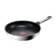 Tefal Emotion+ E32706 αντικολλητικό τηγάνι ανοξείδωτο 28 εκ. πλάγια όψη