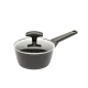 Αντικολλητικό κατσαρολάκι βαθύ saucepan Pedrini Maori 16 εκατοστών 02PE1661 με μακριά λαβή και γυάλινο καπάκι. 