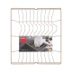 Στραγγιχτήρι πιάτων Metaltex Lipsia Copper 36x33x12cm με επίστρωση Polytherm