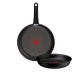 Εσωτερική όψη αντικολλητικών τηγανιών Tefal Ingenio με δείκτη θερμοκρασίας