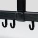 Λεπτομέρεια του στηρίγματος οροφής Sealskin Easy Roll που επιτρέπει την ελεύθερη ολίσθηση των κρίκων από κάτω του.