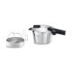 Χύτρα ταχύτητας Fissler Vitaquick Premium 4.5lt με το ανοξείδωτο καλάθι ατμού και τη βάση του