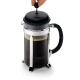 Πίεση του έμβολου στην καφετιέρα πρέσα Bodum Caffettiera 1L