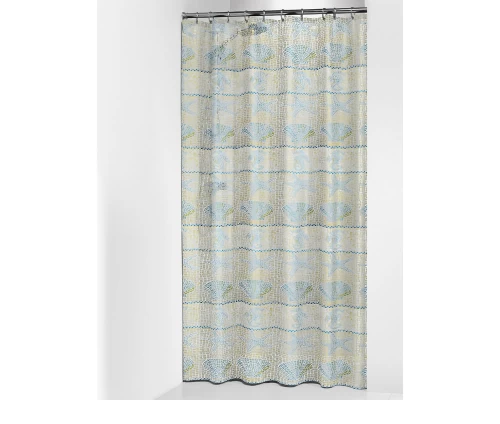 Κουρτίνα μπάνιου 180 εκ. Sealskin peva Elba Blue