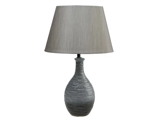 Keramiki-lampa-me-kapelo-Home-Fashion-Grey-Fusion