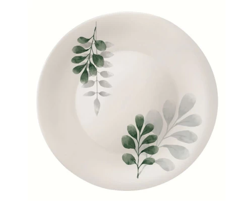 Gyalino-piato-fagitoy-Bormiolli-Botanica-Verde