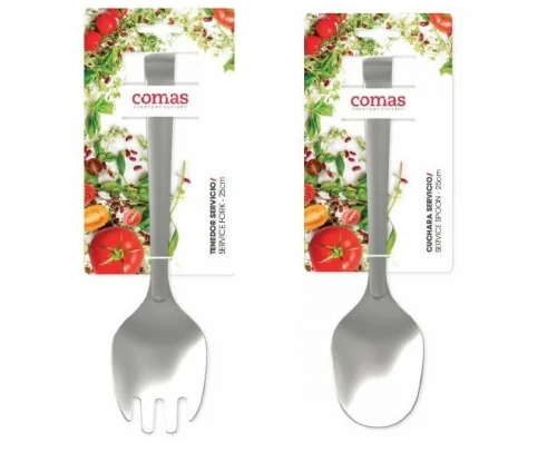 Ανοξείδωτο σετ σαλάτας 25 εκ. Comas 6597-9