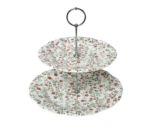 Etazera-piatela-2-epipedon-porselani-Espiel-Daisies