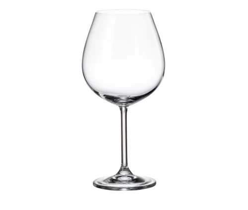 Set-6-potiria-kokkinoy-krasioy-650-ml-Bohemia-Crystal-Bordeaux